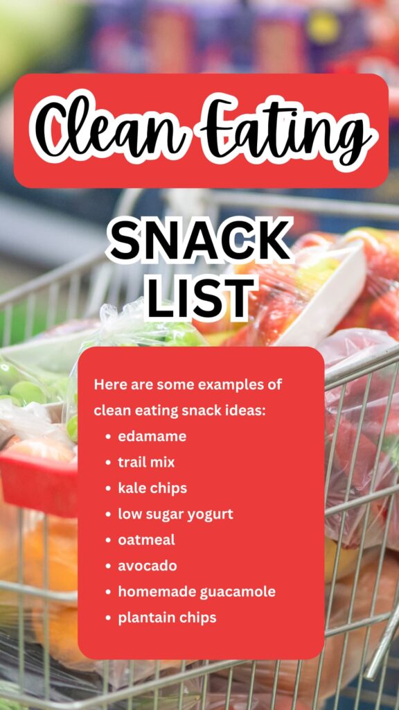 Ultimate Free Clean Eating Food List Printable PDF - Handmade Healthy