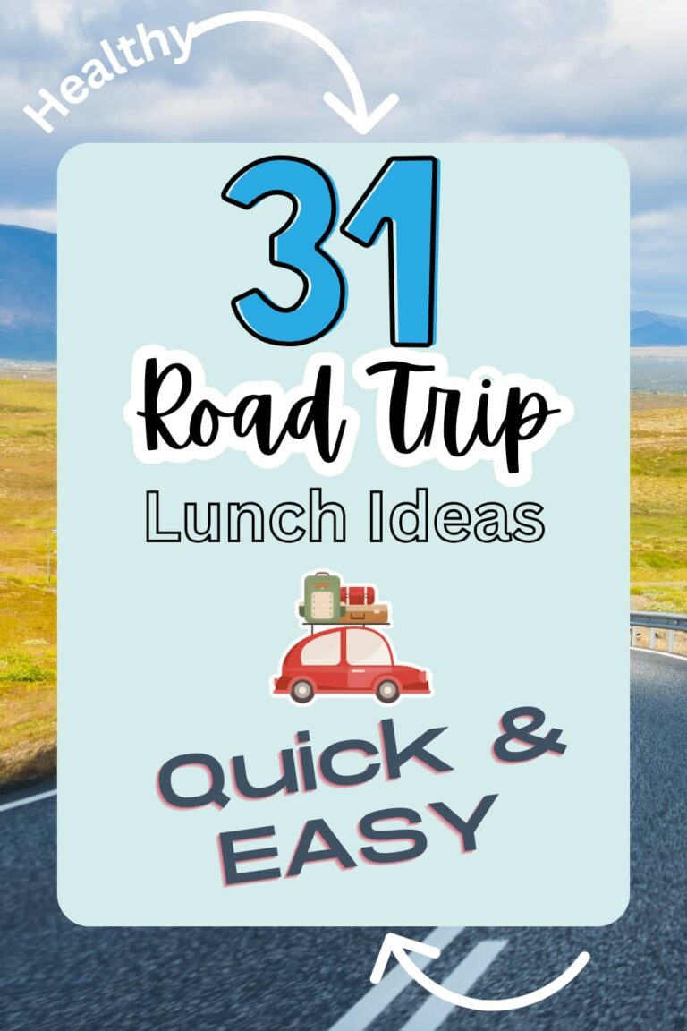 lunch ideas for road