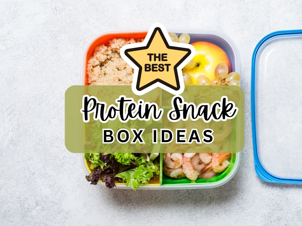 protein snack box ideas