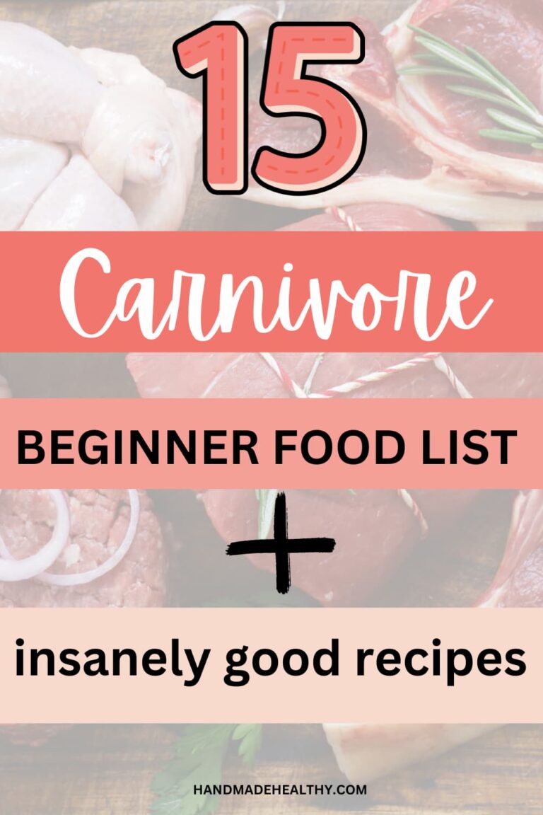 15 Beginner Carnivore Food List Ideas and Recipes - Handmade Healthy