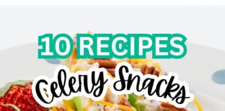 10 Best Celery Snack Recipes Easy for Kids & Adults celery-snack-recipes